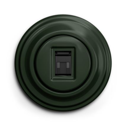 Reblig - Cornice retrò semplice verde