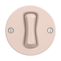 Reblig - Interruttore a croce in stile retrò senza cornice n. 7 rosa antico