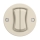Reblig - Interruttore a doppio pulsante in stile retrò senza cornice beige