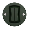 Reblig - Interruttore in stile retrò senza cornice n. 5 verde