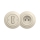Reblig - Interruttore unipolare in stile retrò n. 1 e presa 230V con placca, beige