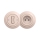 Reblig - Interruttore unipolare retrò n. 1 e presa 230V con cornice, rosa antico