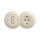 Reblig - Interruttore unipolare retrò n. 1 e presa SCHUKO 230V con placca beige