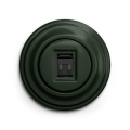 Reblig - Presa dati in stile retrò con placca verde