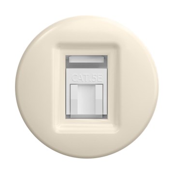 Reblig - Presa dati retrò senza cornice, beige