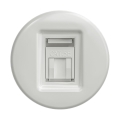 Reblig - Presa dati retrò senza cornice in ceramica bianca