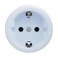 Reblig - Presa domestica in stile retrò senza placca SCHUKO 230V/16A blu
