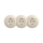 Reblig - Presa tripla domestica in stile retrò con placca SCHUKO 230 V, beige
