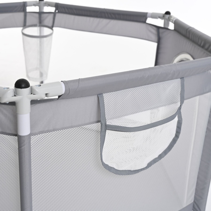 Box gioco 120 cm grigio