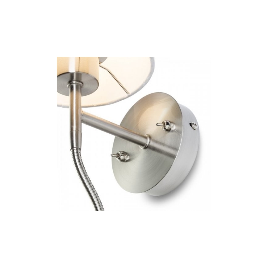 RED - Design Rendl - R10580 - Lampada LED da muro VERSA 1xE27/42W/230V + LED/3W