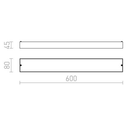 RED - Design Rendl - R11993 - Applique a LED per bagno MARINA LED/9W/230V IP44