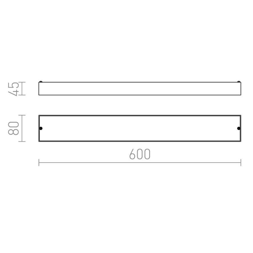 RED - Design Rendl - R11993 - Applique a LED per bagno MARINA LED/9W/230V IP44