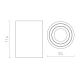 RED - Design Rendl - R12044 - Faretto MOMA 1xGU10/35W/230V bianco