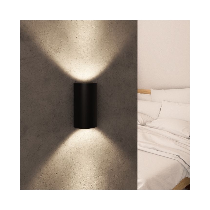 RED - Design Rendl - R12593 - Applique LED DAFFY LED/6W/230V nera