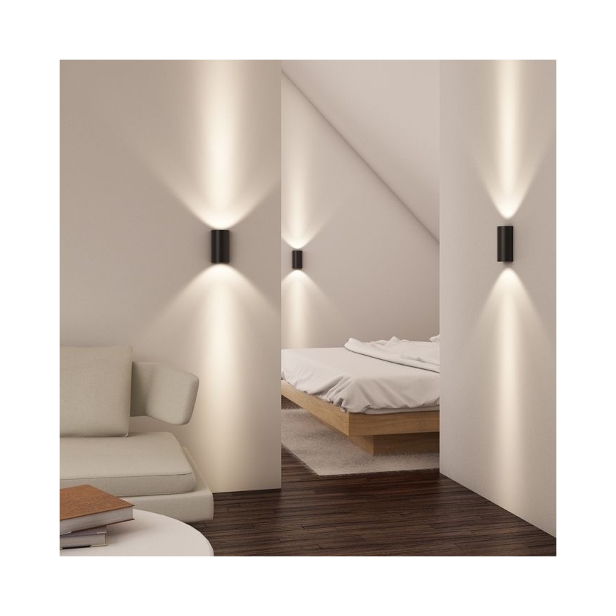 RED - Design Rendl - R12593 - Applique LED DAFFY LED/6W/230V nera