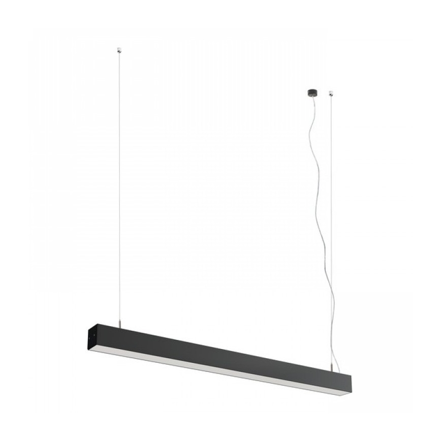 RED- Design Rendl - R12721 - Lampadario LED su corda PESANTE LED/40W/230V nero