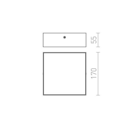 RED - Design Rendl - R12848 - Plafoniera LED LARISA LED/15W/230V bianca