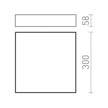 RED - Design Rendl - R12850 - Plafoniera LED LARISA LED/30W/230V bianca