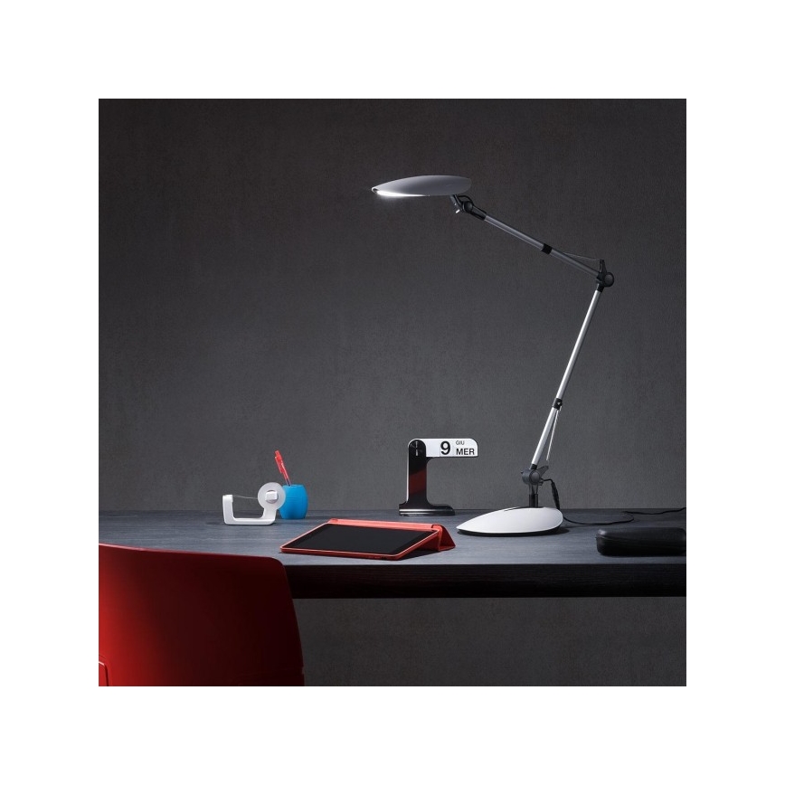 Redo 01-1036 - Lampada da tavolo LED KEPLER LED/6,5W/230V bianca