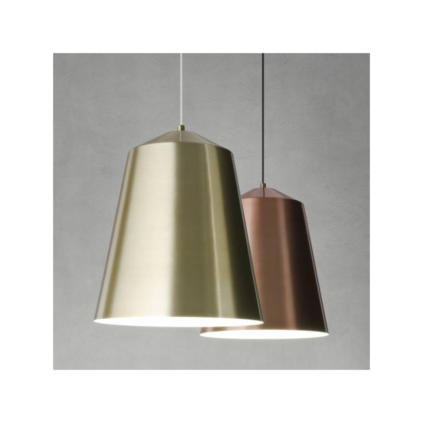 Redo 01-1104 - Lampadario a sospensione con filo AYLA 1xE27/42W/230V diametro 36 cm oro