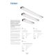 Redo 01-1130 - Illuminazione a LED per specchi da bagno HORIZON LED/18W/230V 60 cm IP44