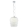 Redo 01-1142 - Lampadario sospeso su cavo MAGMA 1xE27/42W/230V Ø 38 cm cromo lucido/bianco