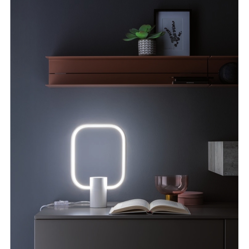 Redo 01-1226 - Lampada da tavolo LED dimmerabile DOM LED/21W/230V bianca