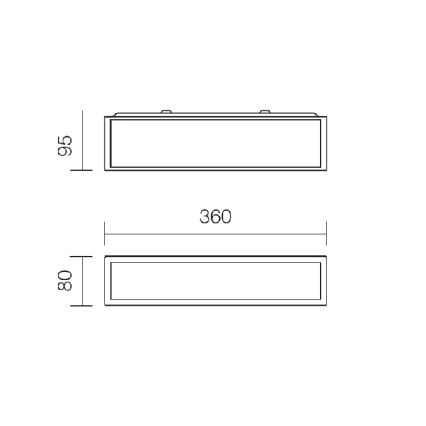 Redo 01-1234 - Applique da bagno a LED EGO 12W/230V IP44, cromo lucido