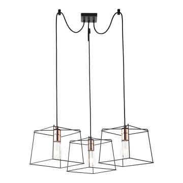 Redo 01-1265 - Lampadario a sospensione con filo SKETCH 3xE27/42W/230V ragno