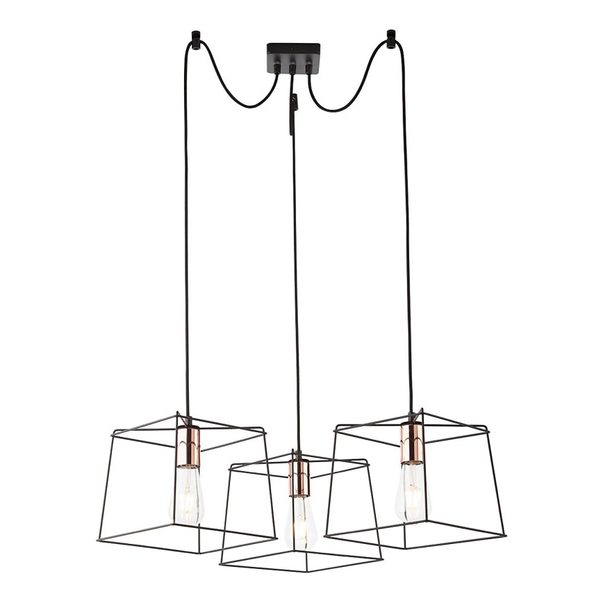 Redo 01-1265 - Lampadario a sospensione con filo SKETCH 3xE27/42W/230V ragno