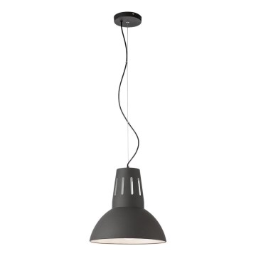 Redo 01-1281 - Lampadario a sospensione con cavo PEEP 1xE27/42W/230V Ø 34,5 cm nero