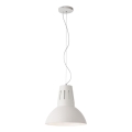 Redo 01-1282 - Lampadario a sospensione su cavo PEEP 1xE27/42W/230V Ø 34,5 cm, bianco