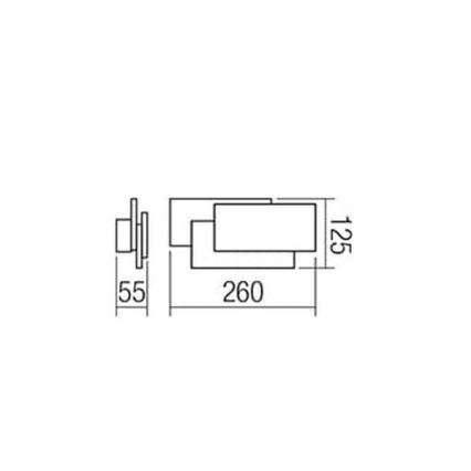 Redo 01-1444 - Applique a LED GAMER 1xLED/12W/230V