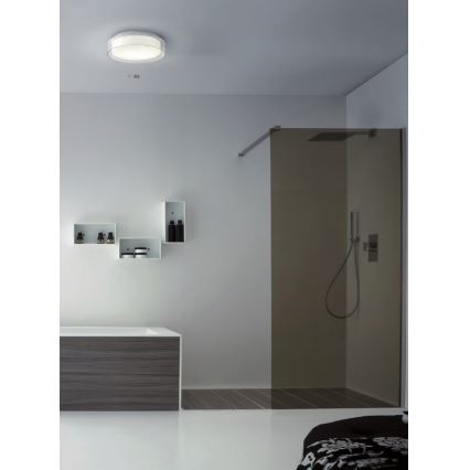 Redo 01-1453 - Plafoniera LED da bagno NAJI LED/12W/230V diametro 30 cm IP44