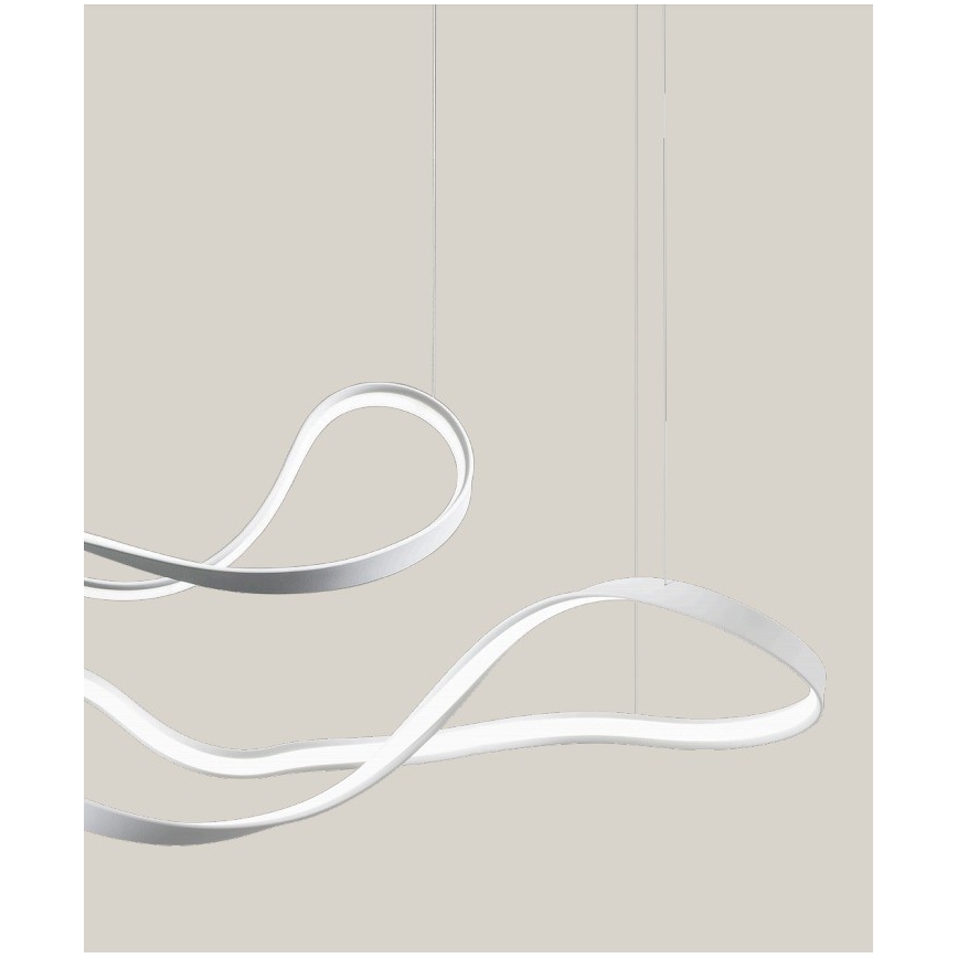 Redo 01-1530 - Lampadario a sospensione con filo LED dimmerabile NUBO LED/34,5W/230V bianco
