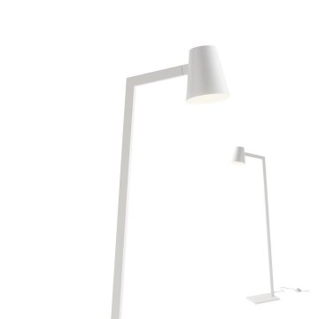 Redo 01-1556 - Lampada da terra MINGO 1xE27/42W/230V bianca