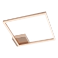 Redo 01-1639 - Plafoniera LED dimmerabile KLEE, 30W/230V, 45x45 cm, dorata