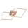 Redo 01-1643 - Plafoniera LED dimmerabile KLEE LED/57W/230V dorata