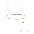Redo 01-1713 - Lampadario dimmerabile a cavo ORBIT LED/55W/230V bronzo