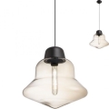 Redo 01-1770 - Lampadario a sospensione con cavo AMNO 1xE27/42W/230V Ø 33 cm beige
