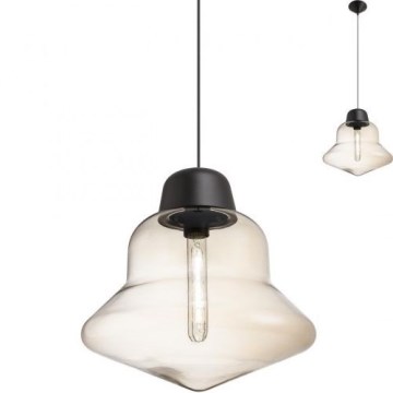 Redo 01-1770 - Lampadario a sospensione con filo AMNO 1x/E27/42W/230V diametro 33 cm beige