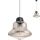 Redo 01-1771 - Lampadario a sospensione con filo AMNO 1x/E27/42W/230V diametro 33 cm grigio