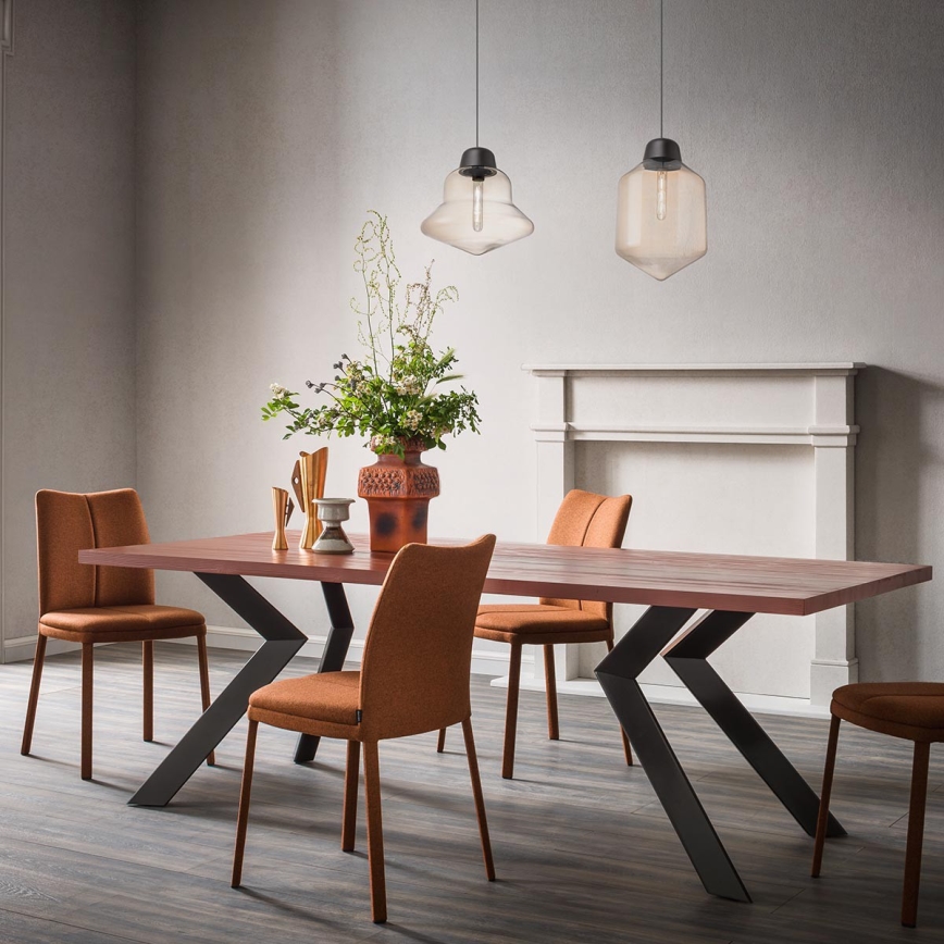 Redo 01-1772 - Lampadario sospeso AMNO su cavo 1xE27/42W/230V Ø 26 cm beige