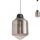 Redo 01-1773 - Lampadario a sospensione con filo AMNO 1x/E27/42W/230V diametro 26 cm grigio
