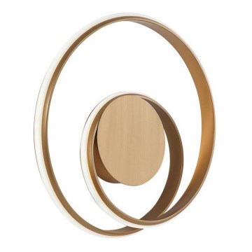 Redo 01-1790 - Applique dimmerabile a LED TORSION LED/27W/230V Ø 40 cm bronzo