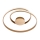 Redo 01-1792 - Plafoniera LED dimmerabile TORSION LED/30W/230V Ø 55 cm bronzo