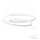 Redo 01-1795 - Lampadario a sospensione con filo LED dimmerabile TORSION LED/40W/230V diametro 74 cm bianco