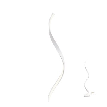 Redo 01-1797 - Lampada da terra LED dimmerabile TORSION LED/24W/230V bianca