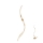 Redo 01-1798 - Lampada da terra dimmerabile LED TORSION LED/24W/230V 3000K bronzo