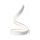 Redo 01-1815 - Lampada da tavolo a LED TORSION LED/11W/230V bianca